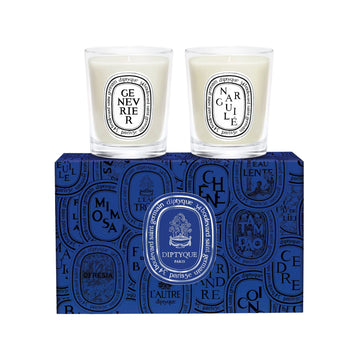 Diptyque Narguilé & Genévrier Set of 2 Small Candles