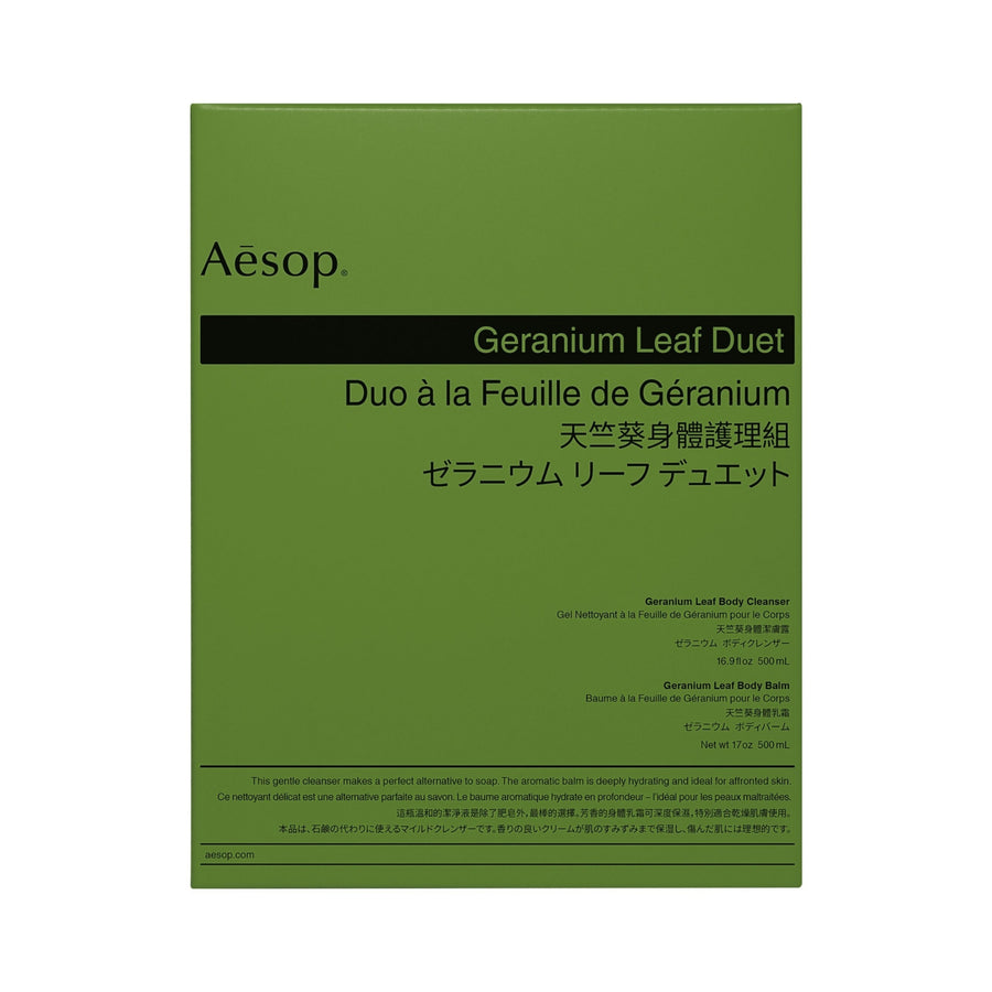 Aesop Geranium Leaf Duet