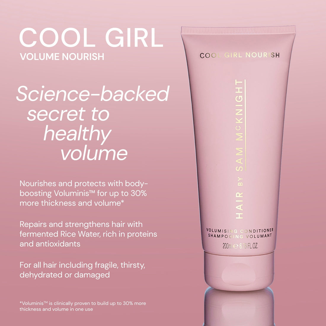 Hair by Sam McKnight Cool Girl Volume Nourish Conditioner 200 ml