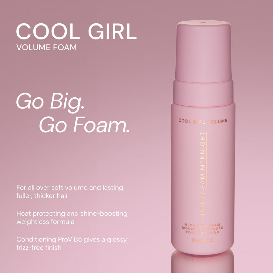 Hair by Sam McKnight Coorl Girl Volume Blow-Dry Foam 150 ml