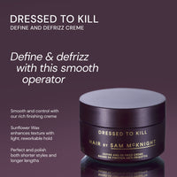 Hair by Sam McKnight Dressed to Kill Define and Defrizz Creme 50 ml