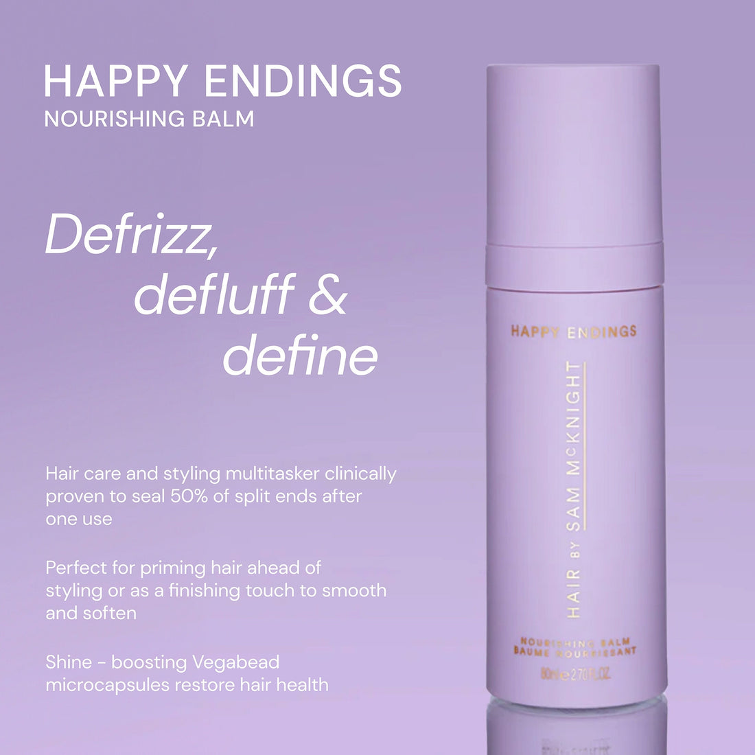 Hair by Sam McKnight Happy Endings Nourishing Balm 80 ml