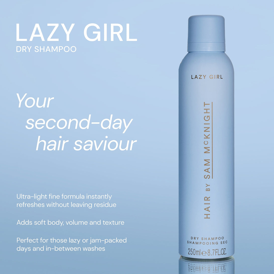 Hair by Sam McKnight Lazy Girl Dry Shampoo 250 ml