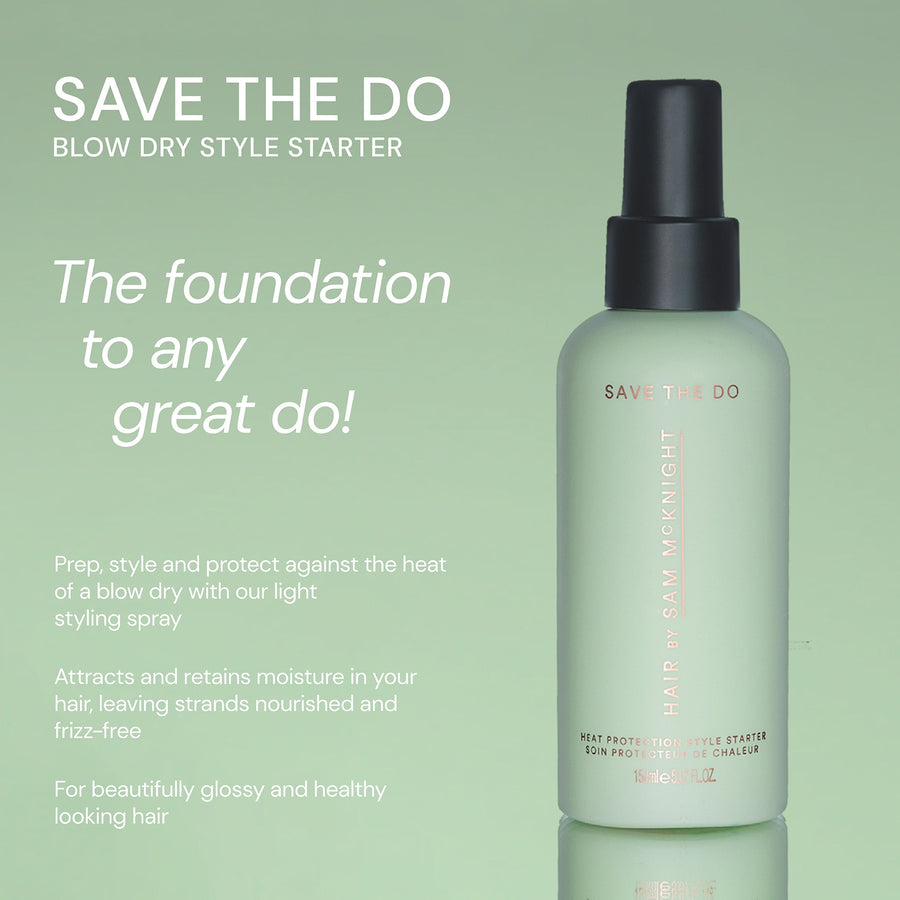 Hair by Sam McKnight Save the Do Heat Protecting Style Starter 150 ml