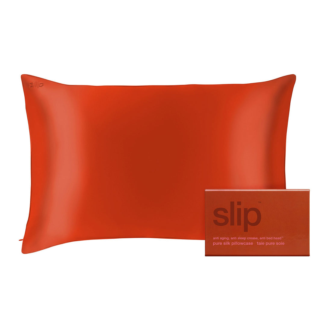 Slip Pure Silk Pillowcase Poppy